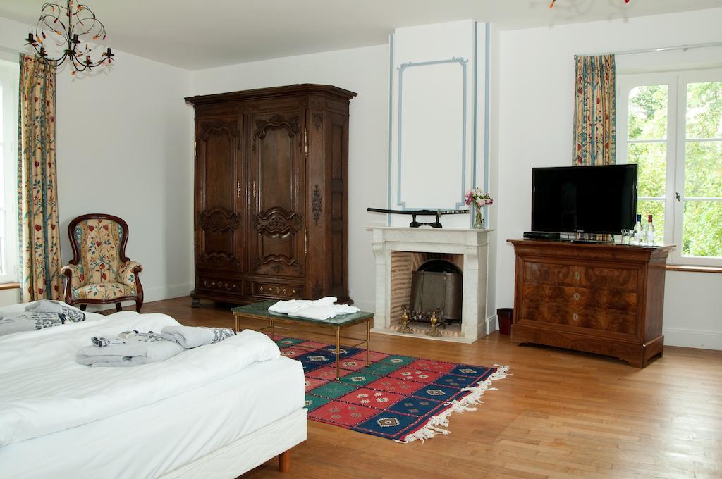 Hotel Domaine De La Fauconnie Campsegret Pokoj fotografie