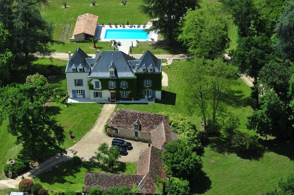 Hotel Domaine De La Fauconnie Campsegret Exteriér fotografie